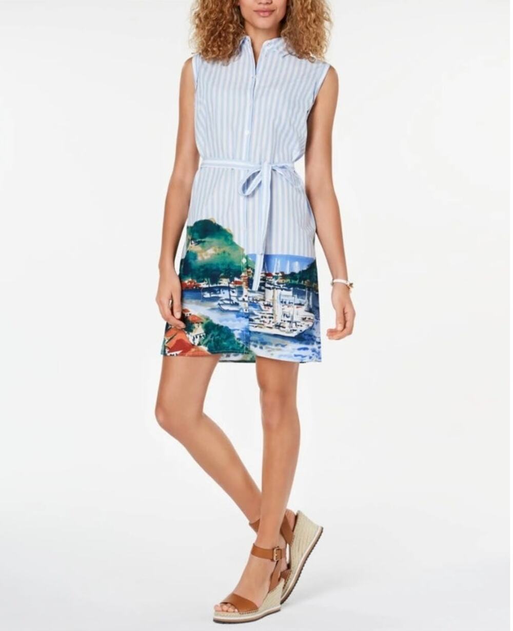 Tommy Hilfiger Capri Casual Dress size 6